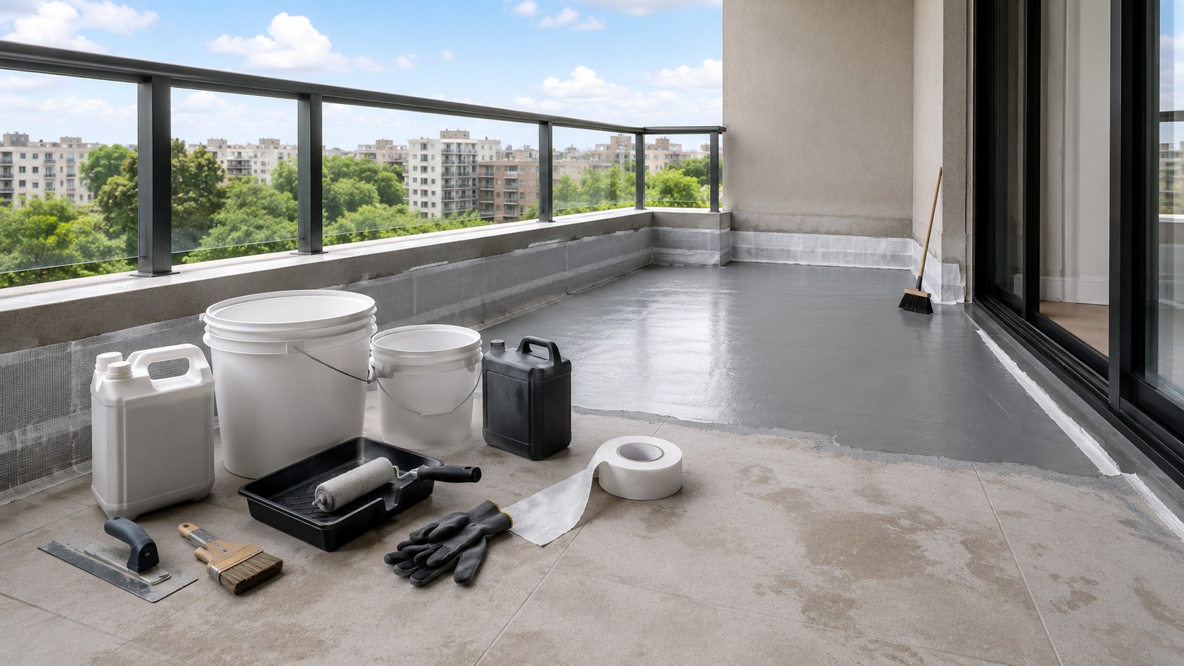 Zestaw hydroizolacja balkon Sika - jak dobrać kompletny