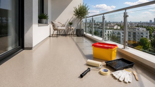 Zestaw na balkon Sikafloor - jak wybrać kompletny system do